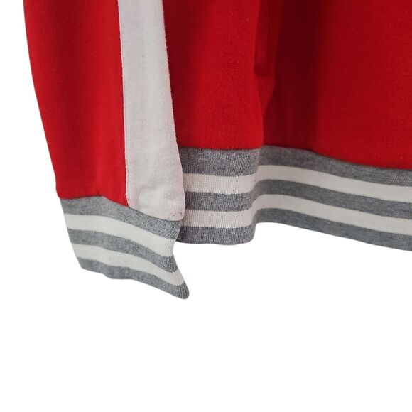 Fanatics Tampa Bay Buccaneers Throwback Bomber Jacket Felted Varsity Zip-Up Sz L - Picture 9 of 15